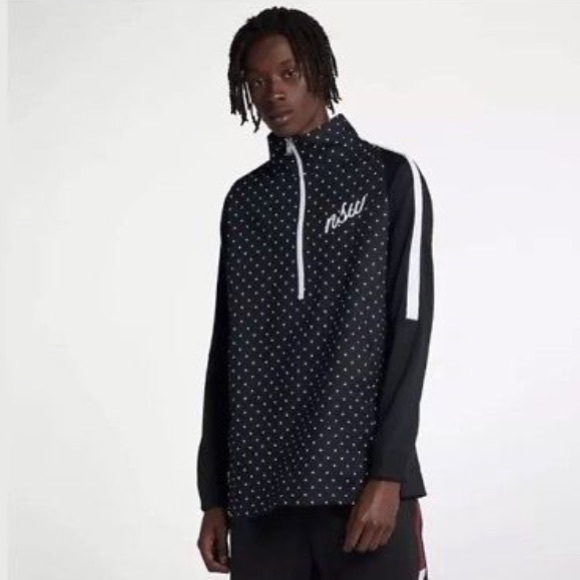 nike half zip track jacket